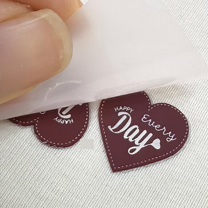 3d heat transfer silicone label