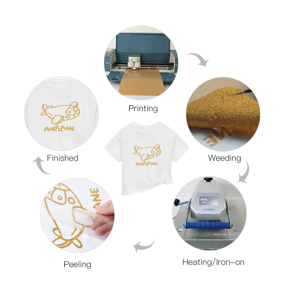 glitter heat transfer vinyl