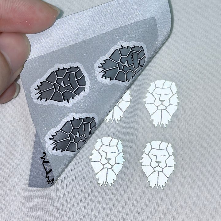 reflective heat transfer labels