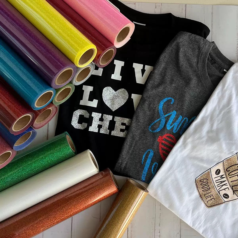 glitter heat transfer vinyl