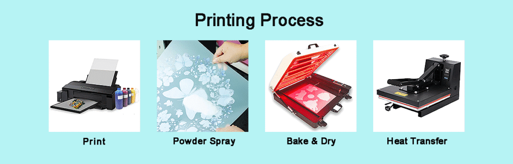 DTF Transfer Films Using Process