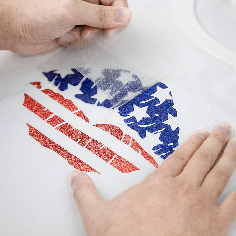 heat transfer glitter vinyl