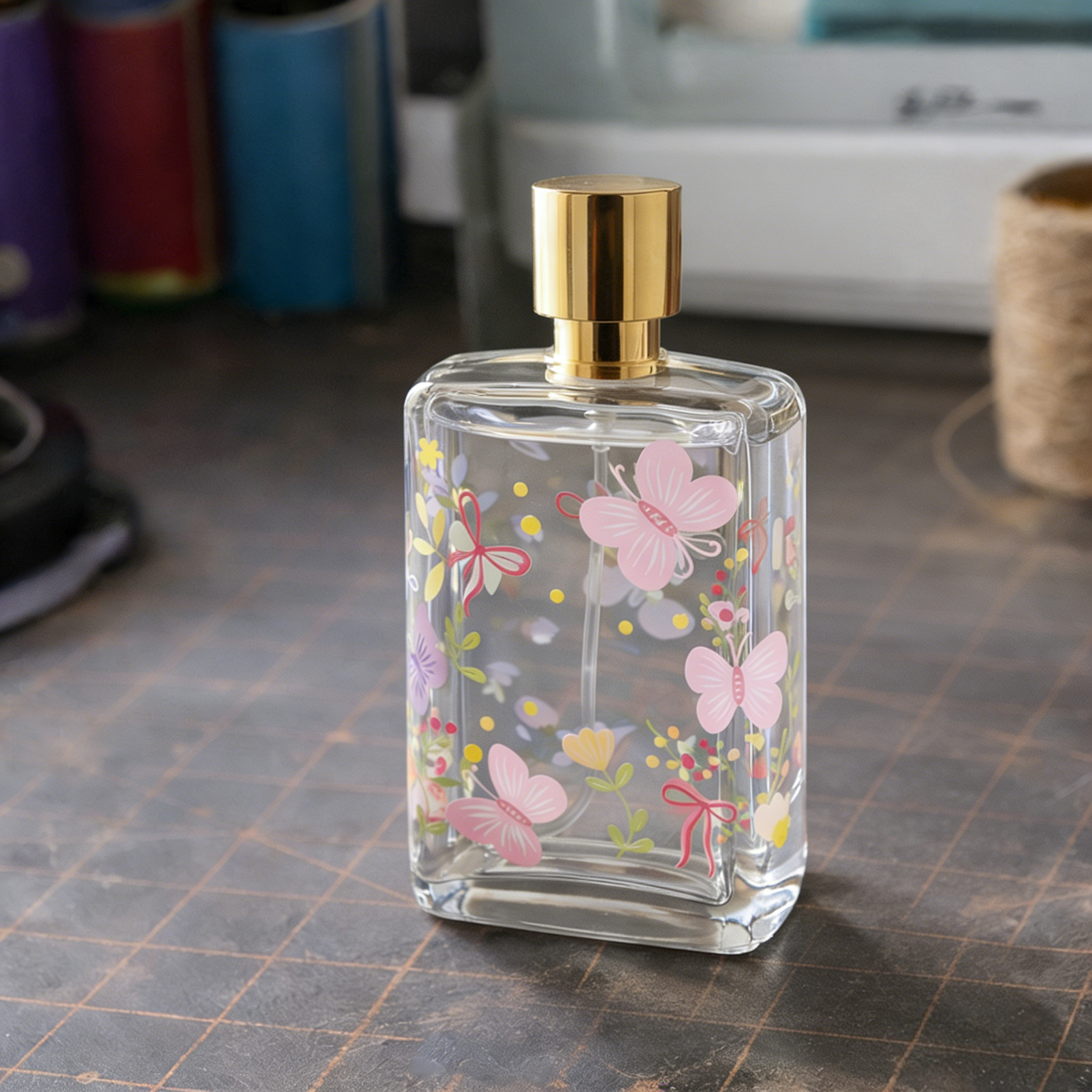 Perfume Bottle Sticker