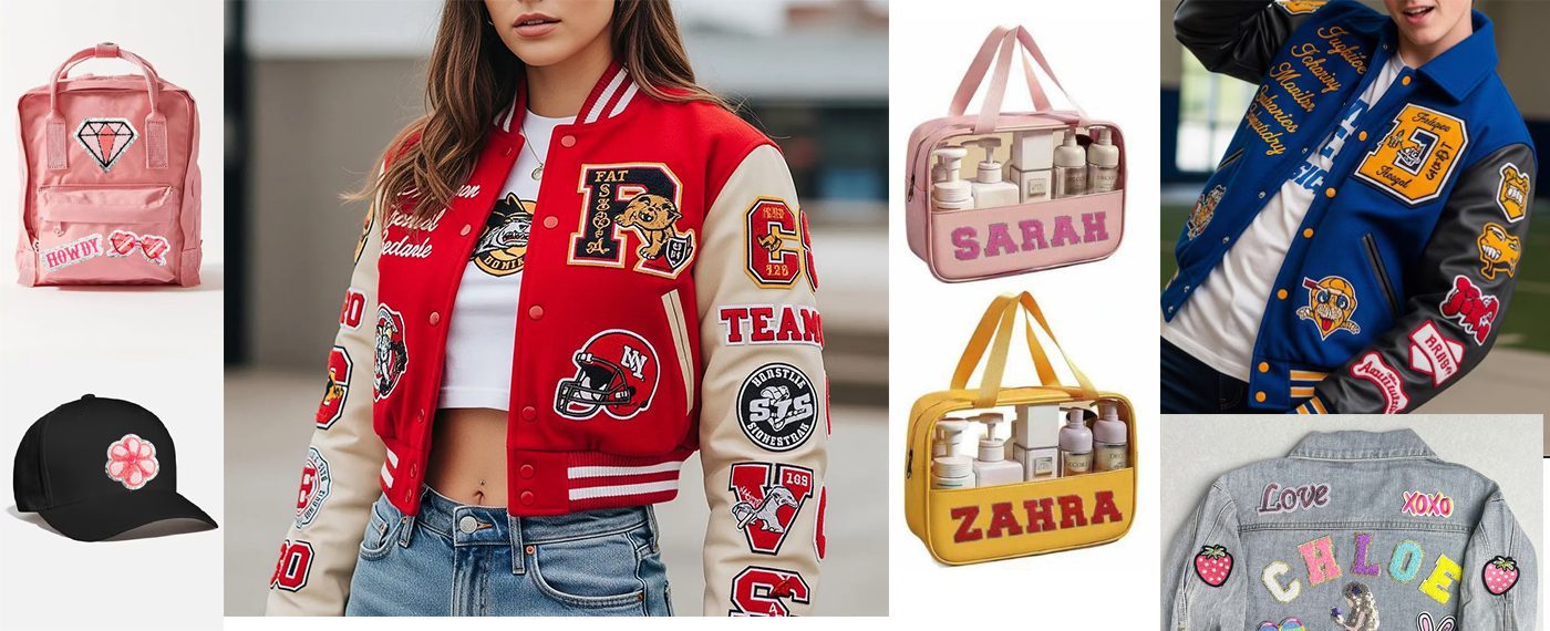 Custom Heat Transfer Chenille Patches